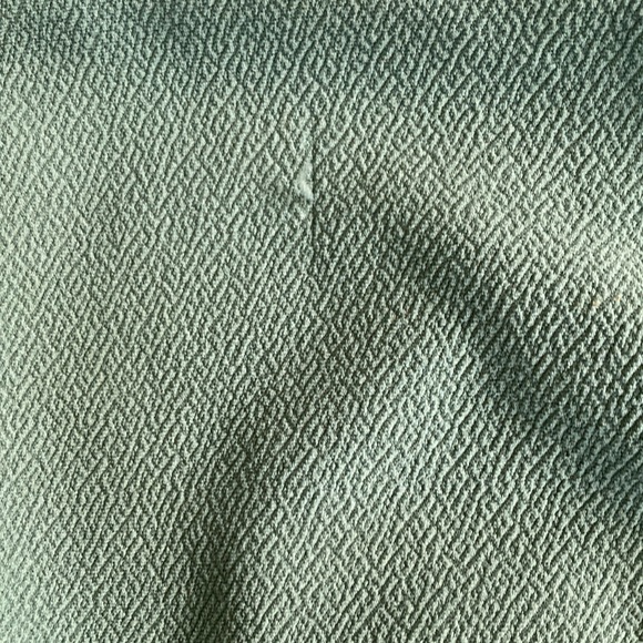 Shein Cropped Sweatshirt Textured 
Green With Sun Flower Design Size 9/10 - Picture 10 of 10